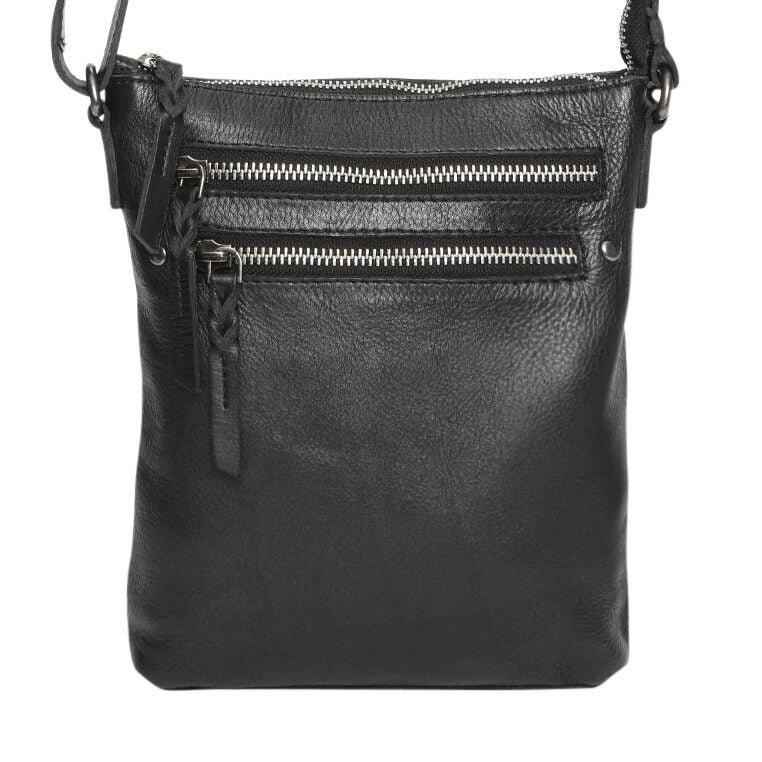 Leather Shoulder/Crossbody Bag 7851