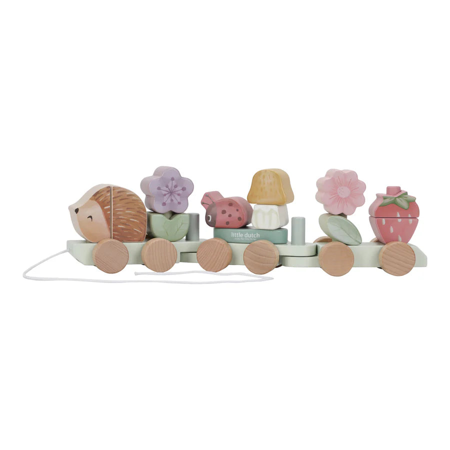 Fairy Garden Stacking Train Hedgehog