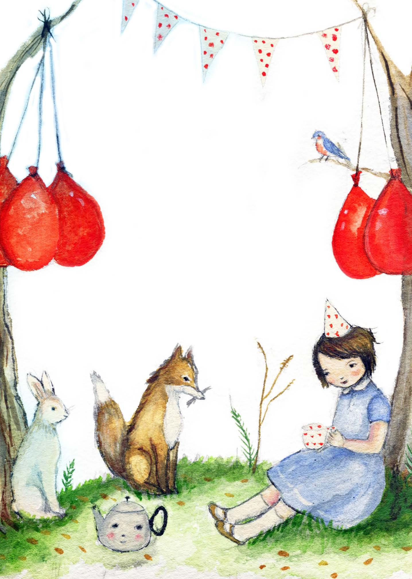 Greeting Card - Birthday Party